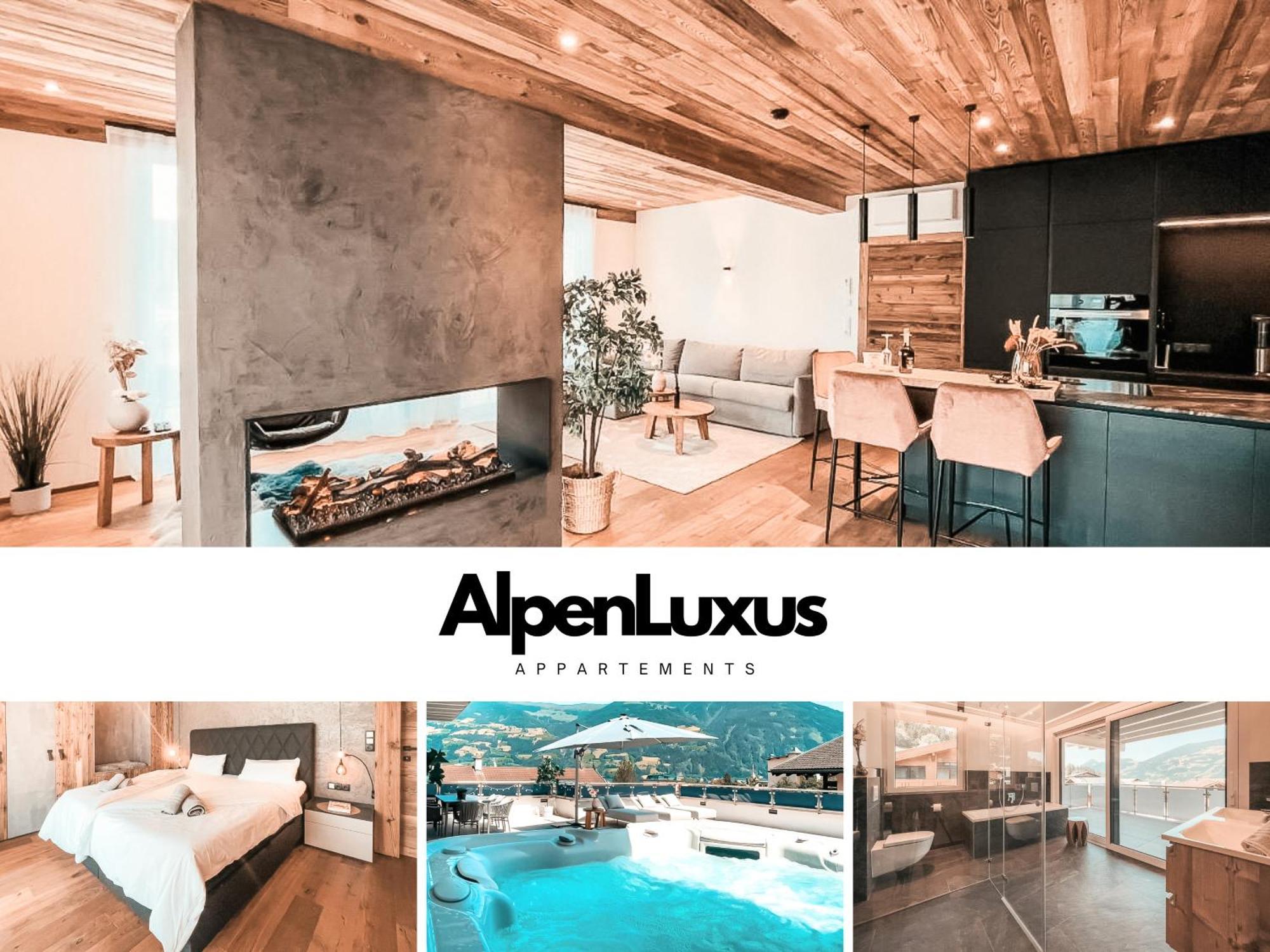 Alpenluxus Presents Cloud 9 - Private Roof Terrace With Whirlpool Lägenhet Fügen Exteriör bild